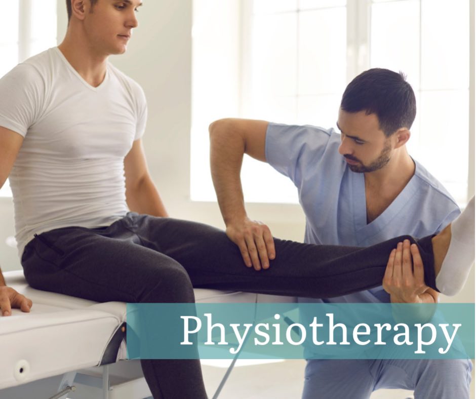 Physiotherapist providing treatment